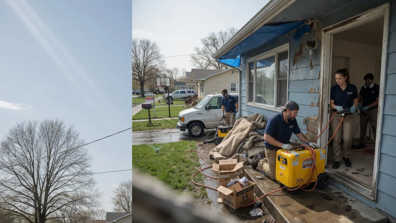 Basement Flood Cleanup in Harrogate, TN near me